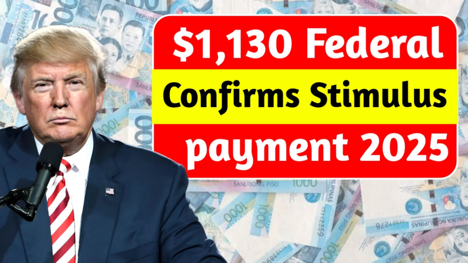 $1,130 Federal Stimulus 2025: Check Eligibility, Dates & Key Updates Now